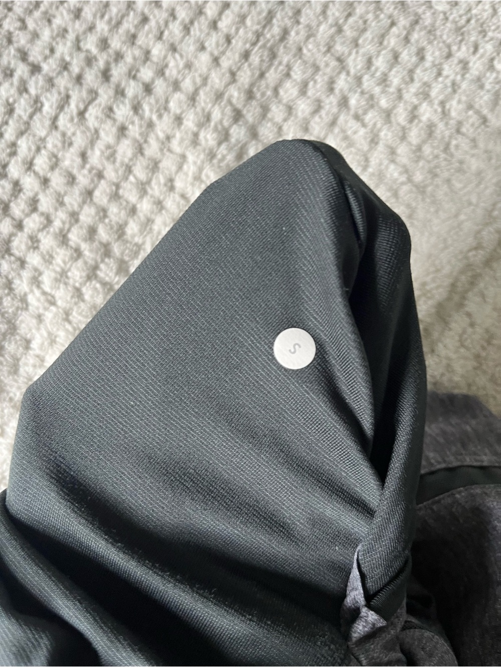 lululemon athletica Men's Charcoal Heather Athletic Shorts - Picture 6 of 9